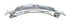 Genuine Sterling Silver Patterned Navajo Hair Barrette JX131029